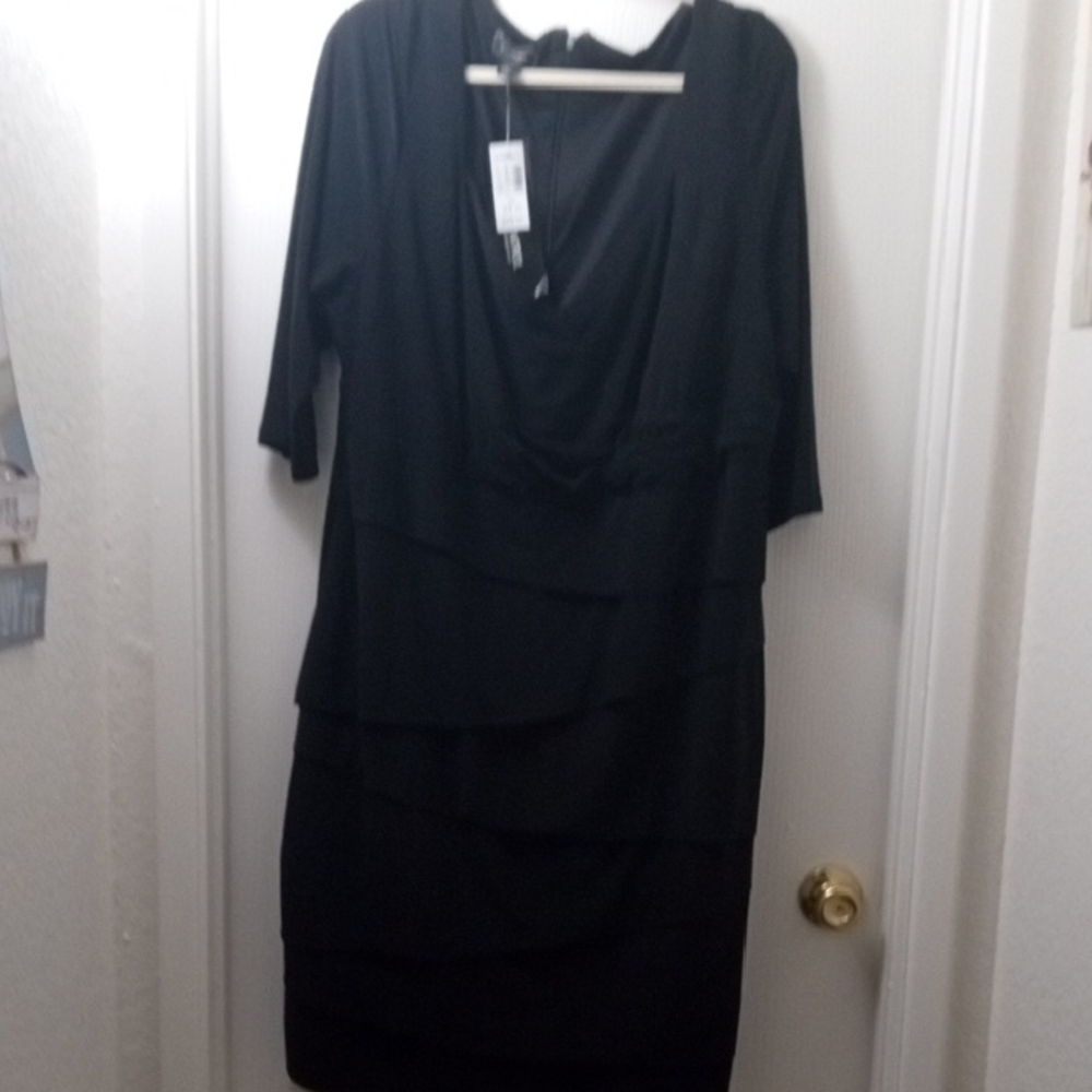 Elegant Black Women's Dress